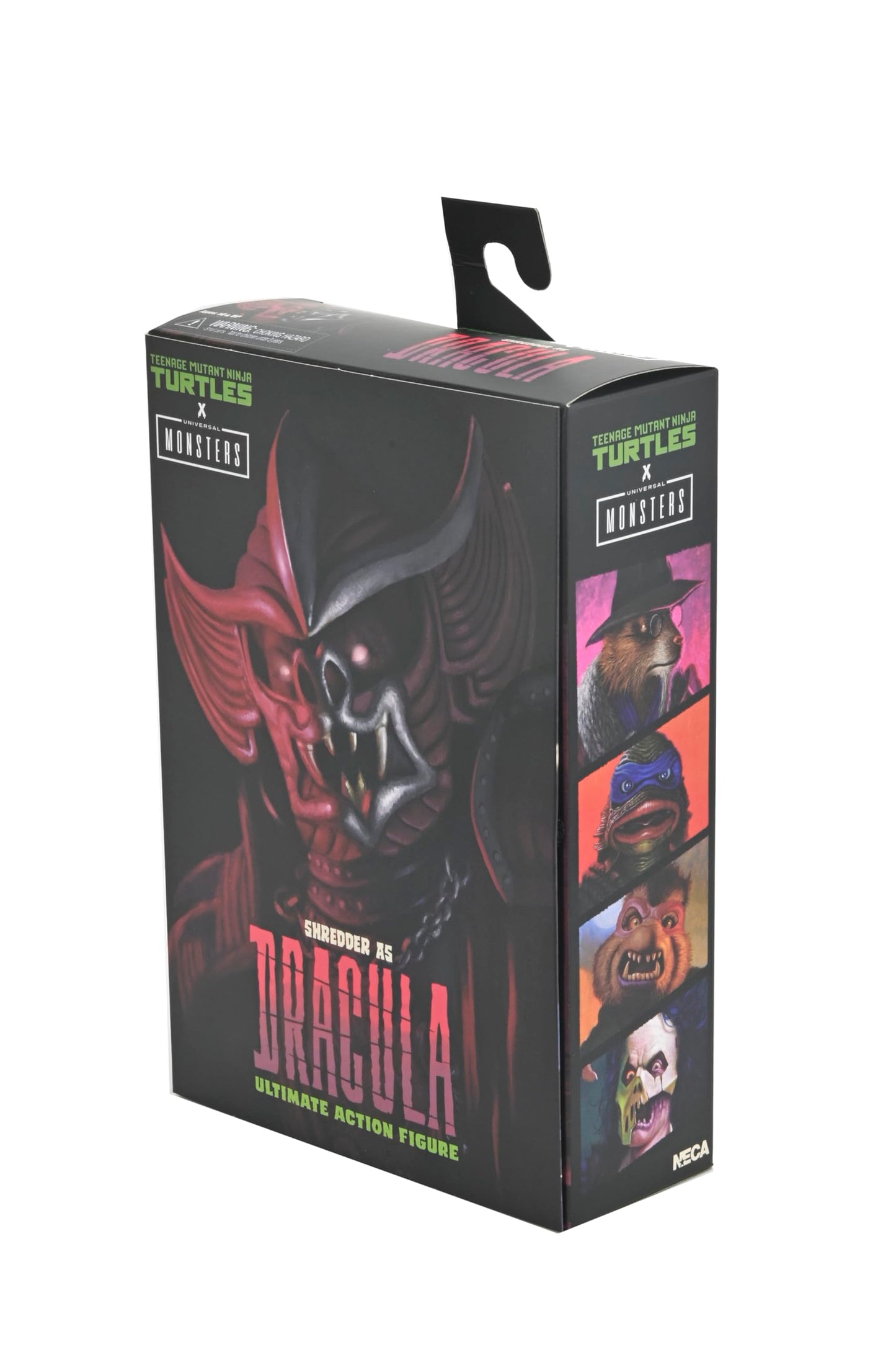 NECA Universal Monsters x TMNT Shredder as Dracula Crimson 7-Inch Figure Collectible