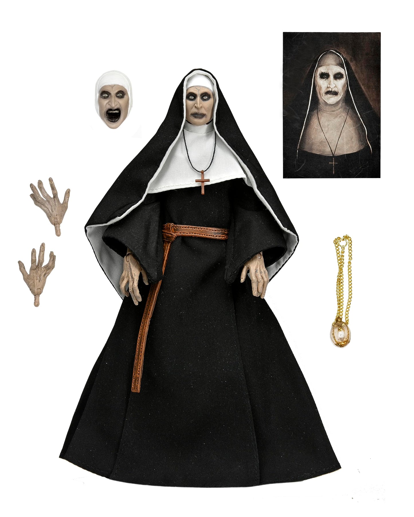 NECA Conjuring Universe Ultimate Valak (The Nun) 7-Inch Action Figure | Officially Licensed Collectible