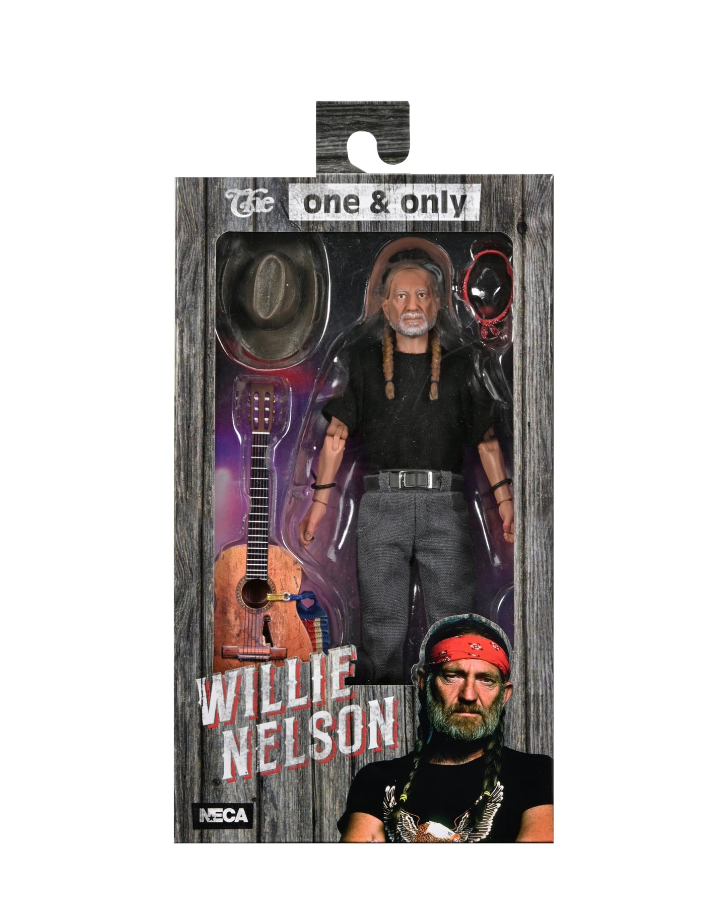 NECA Willie Nelson 8" Clothed Figure – Official Licensed Collectible