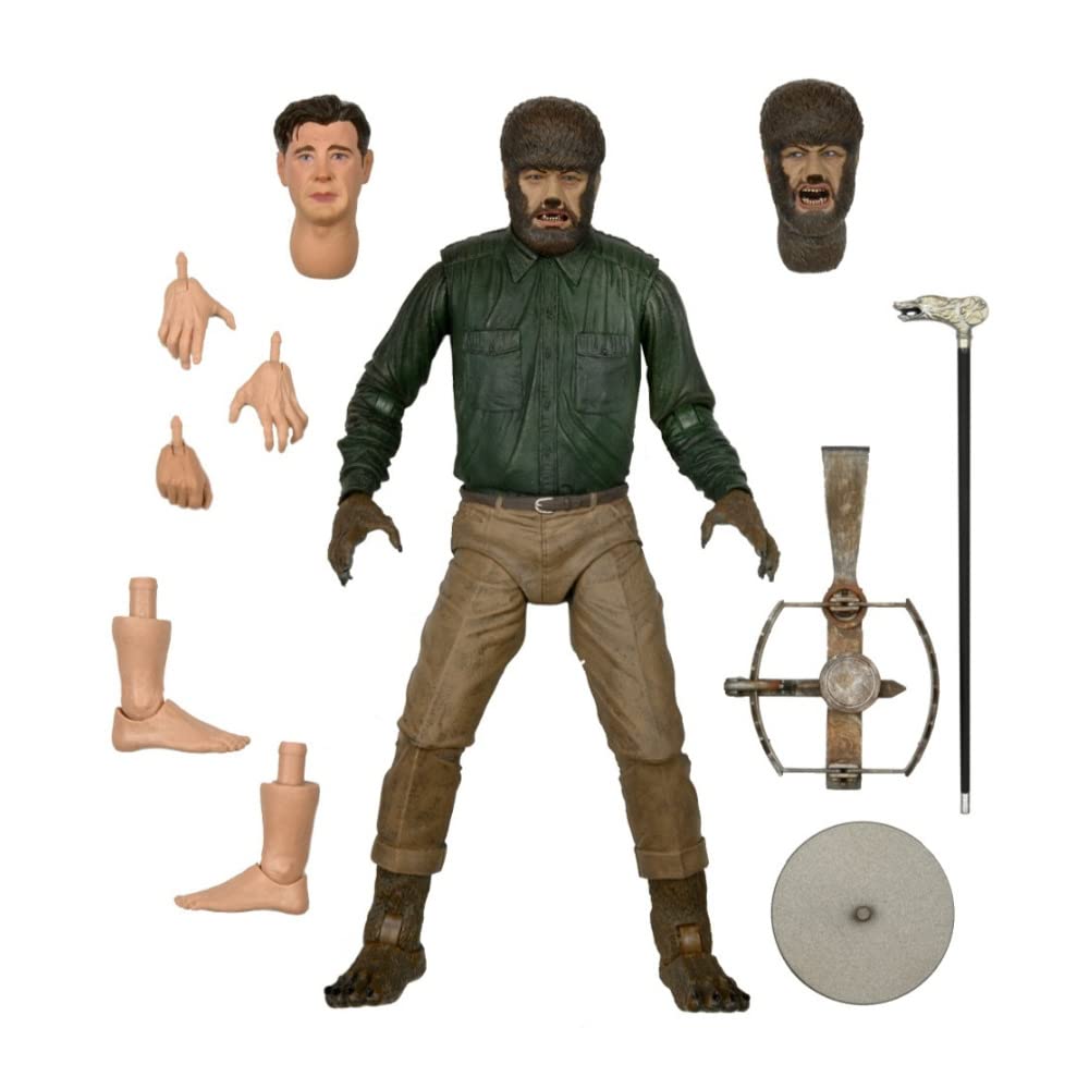 NECA Wolf Man Ultimate 7-Inch Action Figure | Universal Monsters Collectible