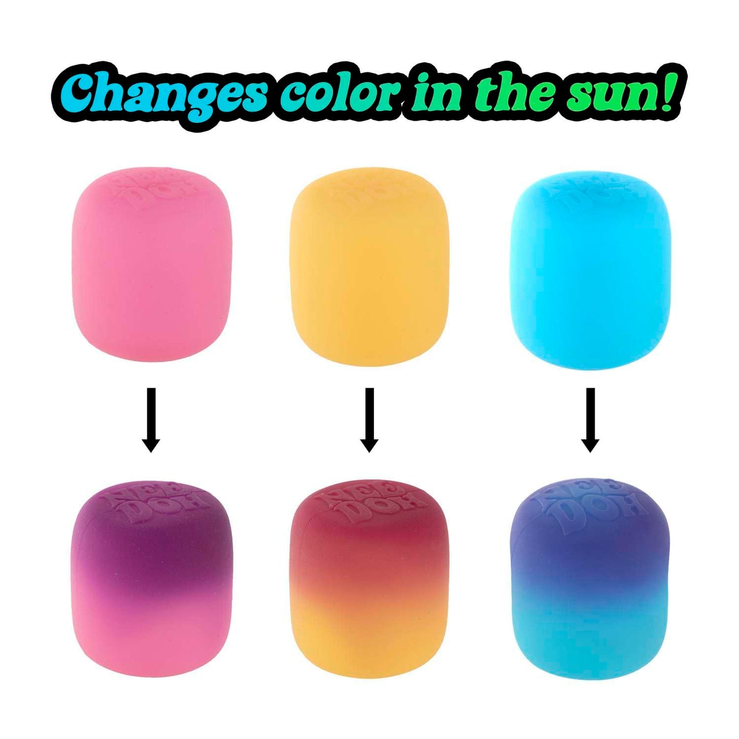 Needoh NeeDoh Mello Mallo - Color-Changing Dough Toy for Ages 3+