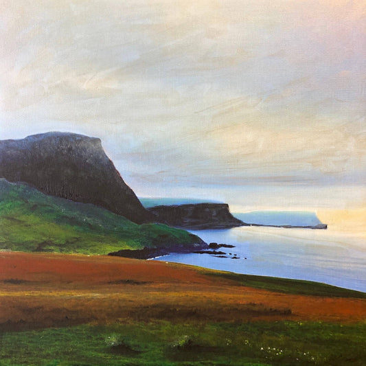 Neist Point Cliffs | Statement Interior Wall Art from Scotland