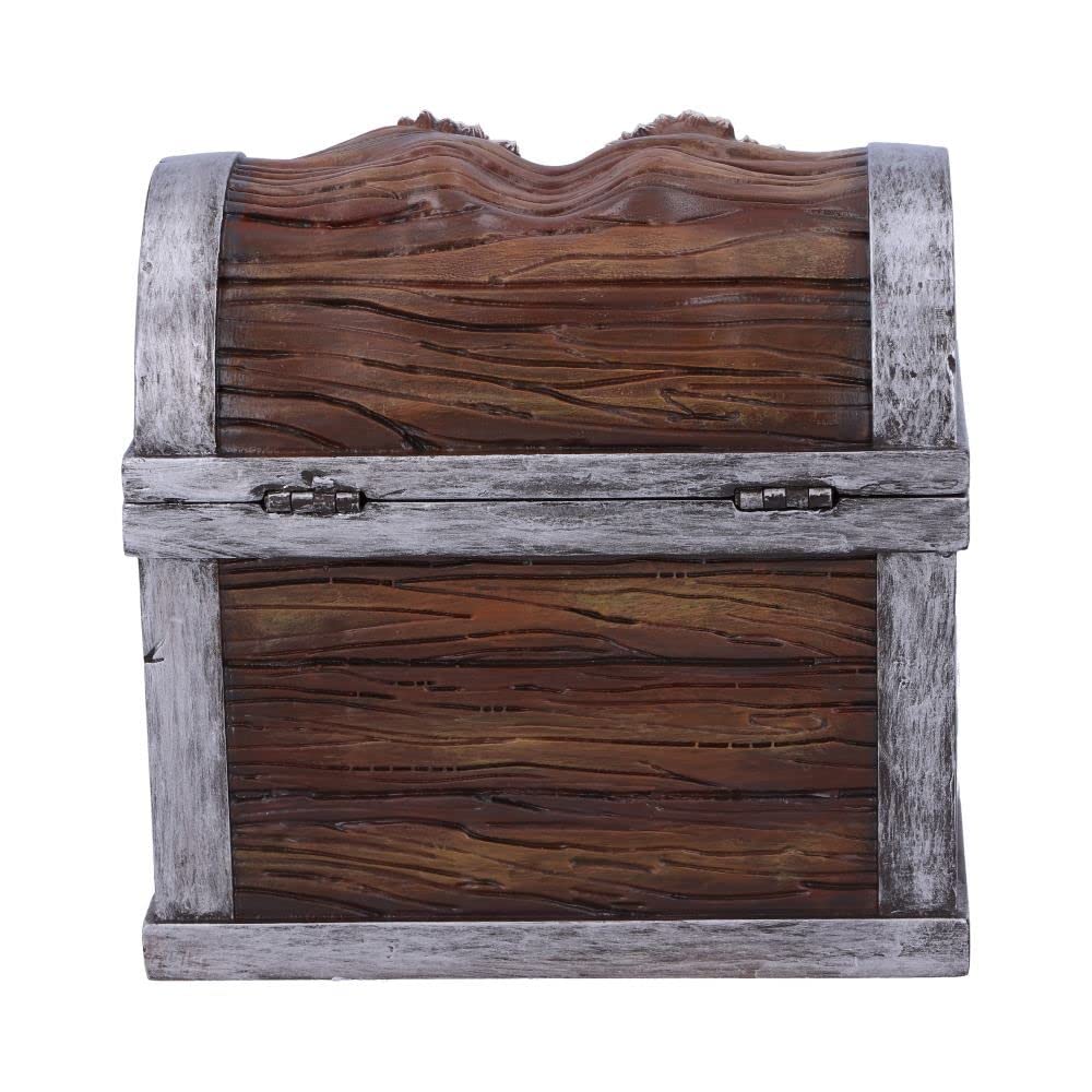 Nemesis Now Dungeons & Dragons Mimic Dice Storage Box – Officially Licensed Resin, Hand-Painted