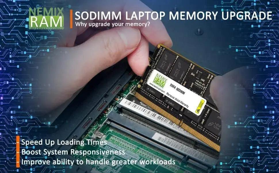 NEMIX RAM 16GB DDR-4 PC4-25600 for PCs – NEW
