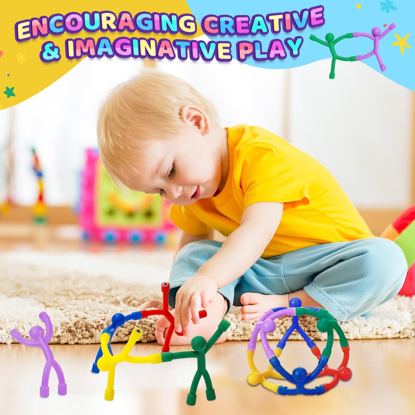 Neomuch Magnetic Toddlers Sensory Toys – 10-Piece Travel Activities for Kids 4-8