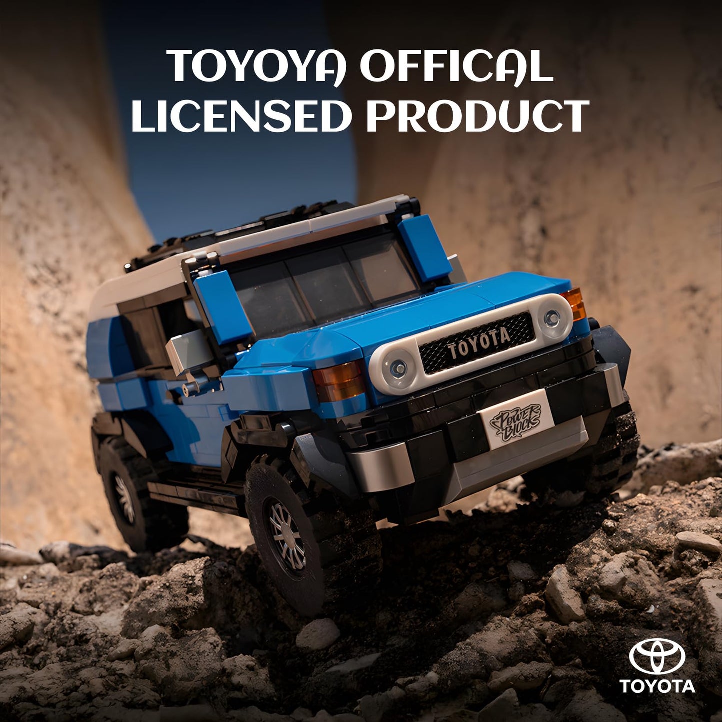 NERCISU Toyota FJ40 Land Cruiser Building Kit | Officially Licensed, 622 Pieces