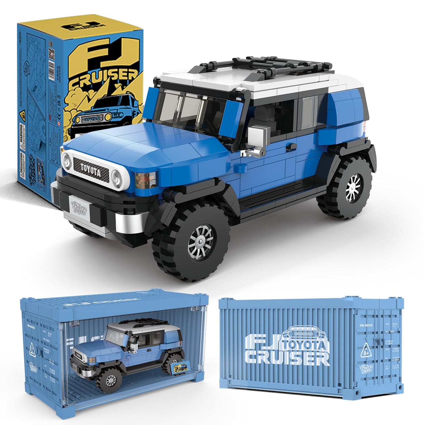 NERCISU Toyota FJ40 Land Cruiser Building Kit | Officially Licensed, 622 Pieces