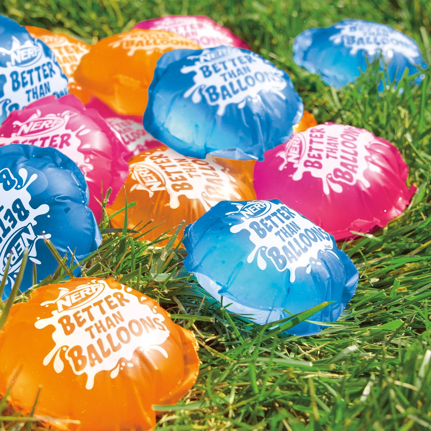 NERF Better Than Balloons Water Pods – 108 Self-Sealing Pods for Mess-Free Outdoor Fun