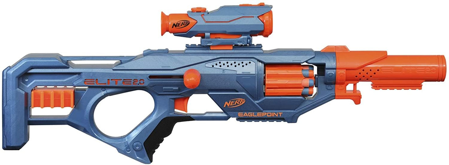 NERF Elite 2.0 Blaster Pack – 3‑Pack Nerf Battle Set with Tactical Rails | Indoor & Outdoor Fun