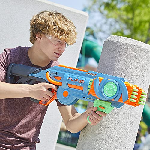 Nerf Elite 2.0 Flipshots Flip-32 Blaster – 32 Darts, 32 Barrels