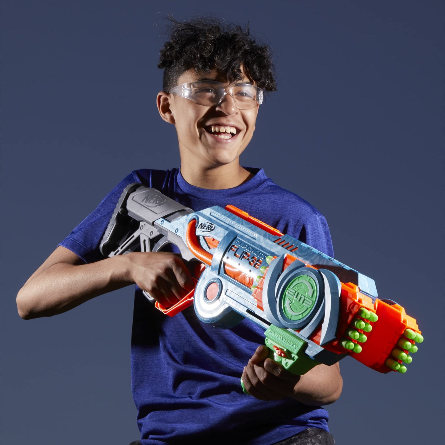 Nerf Elite 2.0 Flipshots Flip-32 Blaster – 32 Darts, 32 Barrels