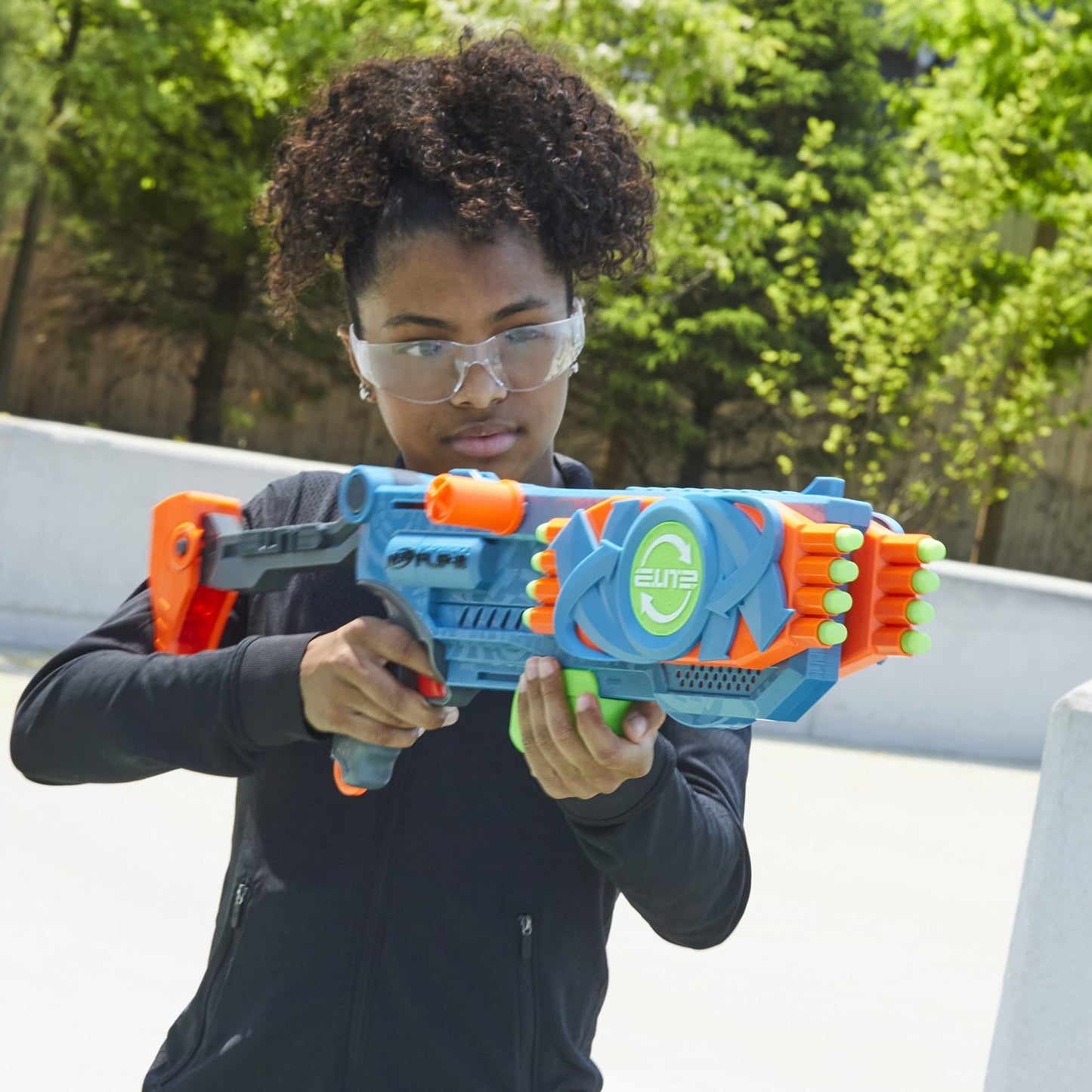 Nerf Elite 2.0 Flipshots Flip-16 Blaster — 16-Barrel, 16-Dart Capacity