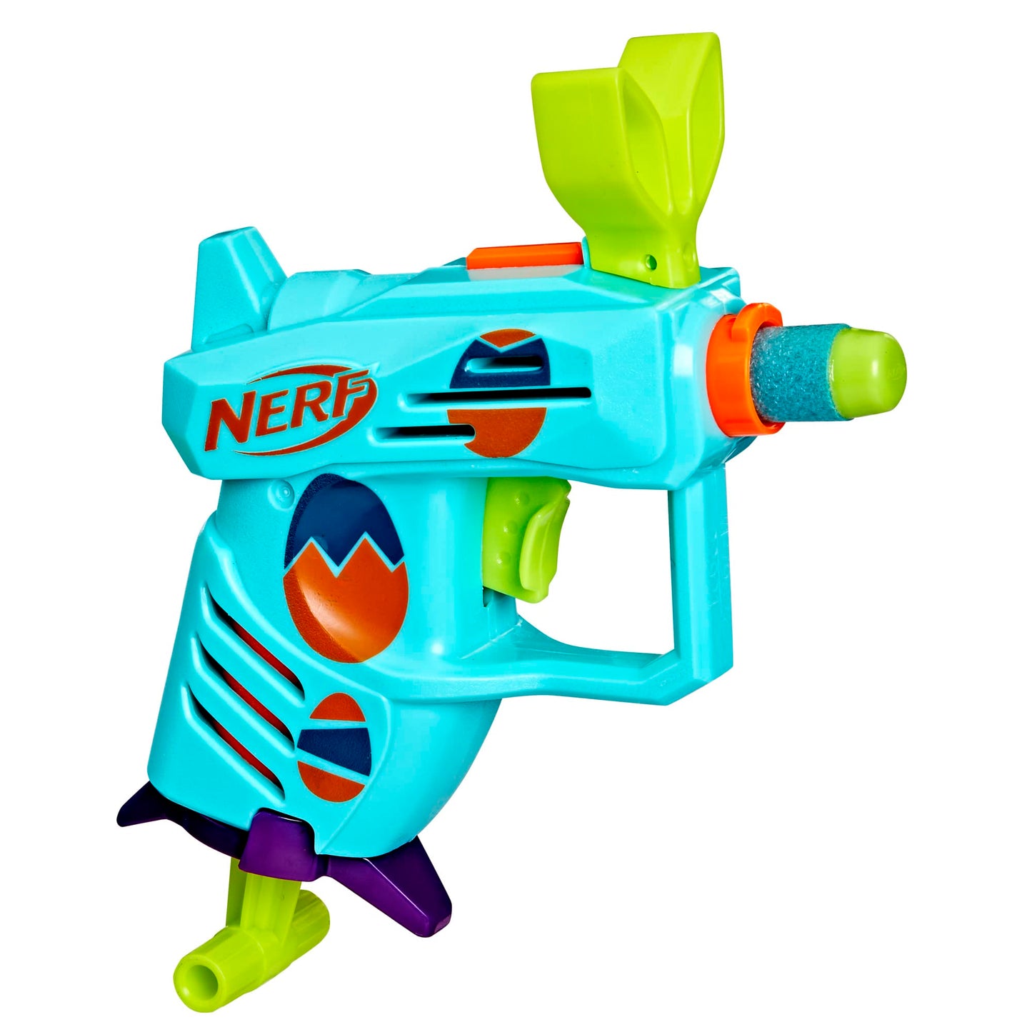 Nerf Elite 2.0 Easter Egg Hunt Blaster | 2 Darts, Pull-to-Prime