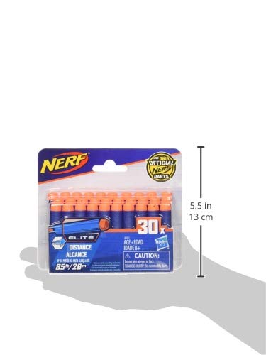 Nerf Darts 30 Pack Refill for Elite Blasters | Official N-Strike Elite Darts