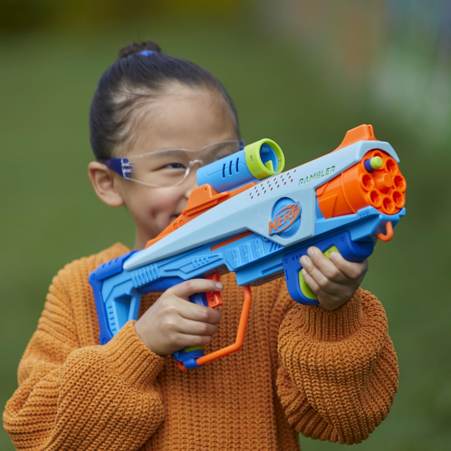 NERF Elite Junior Rookie Pack – Easy-Play Foam Blaster, 32 Darts, 4 Targets | Ages 6+