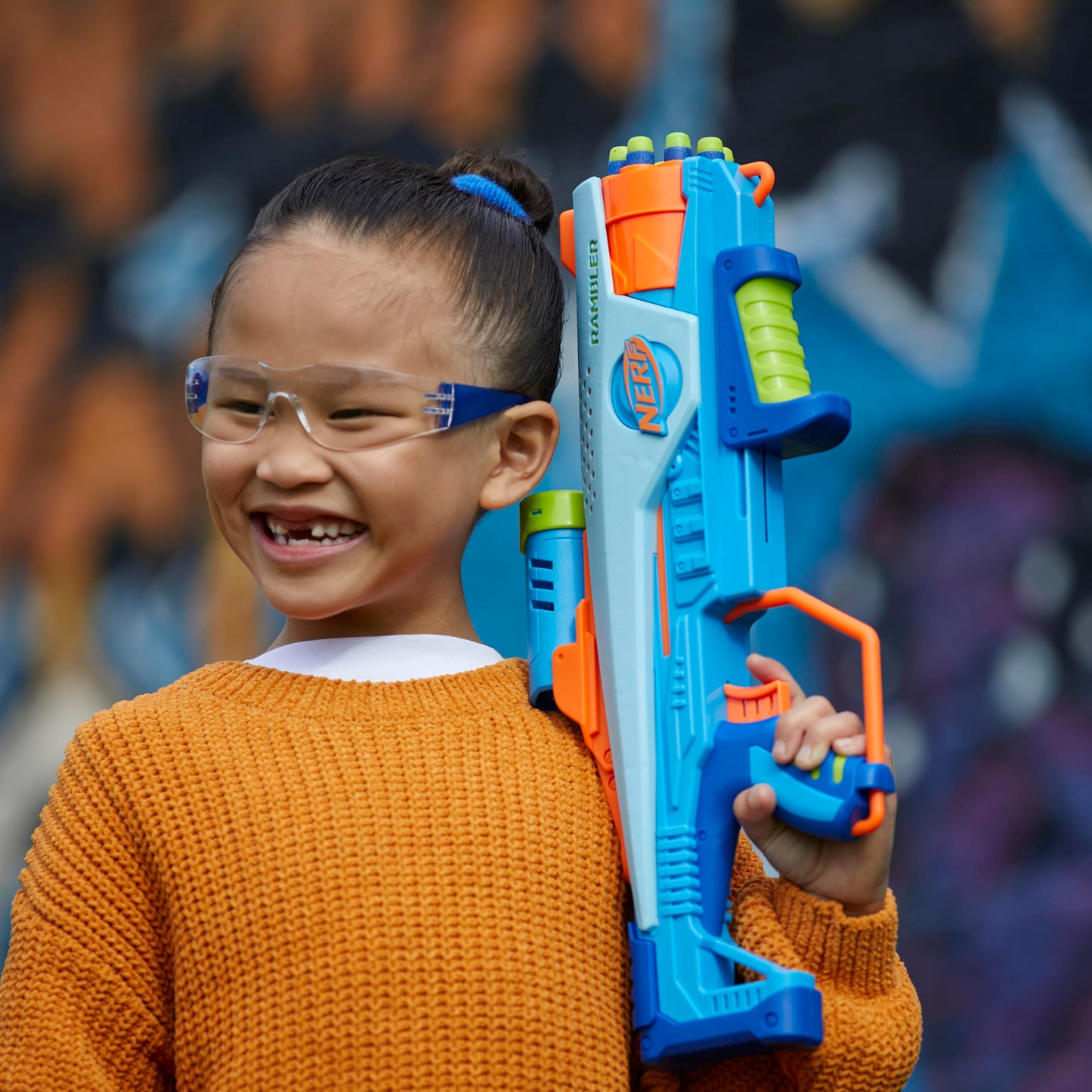 NERF Elite Junior Rookie Pack – Easy-Play Foam Blaster, 32 Darts, 4 Targets | Ages 6+