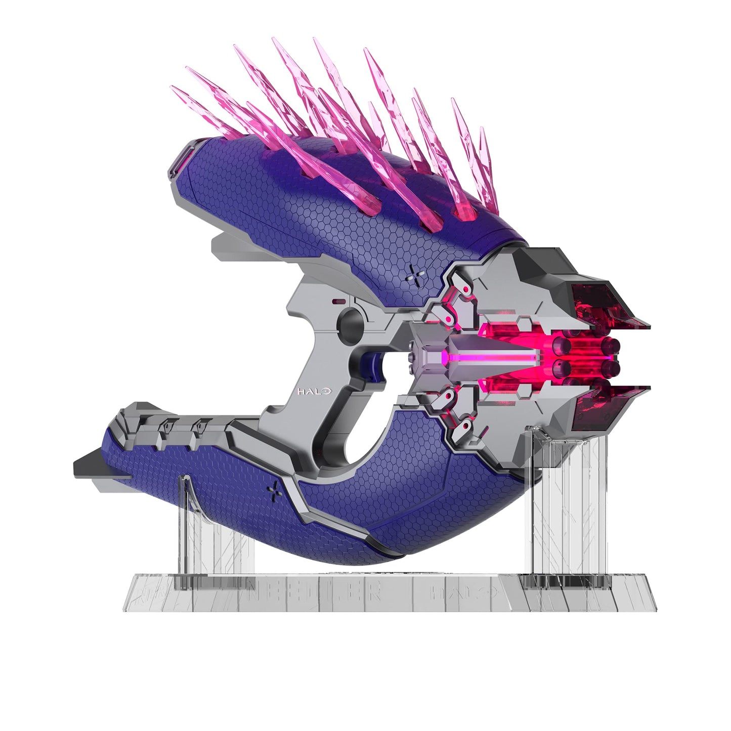 Nerf F5487 LMTD Halo Needler Dart Blaster – 10-Dart Drum, In-Game Content, Ages 8+
