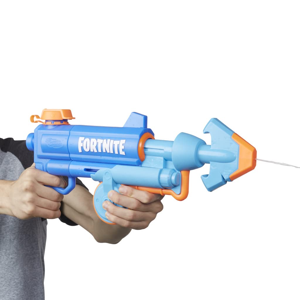 Nerf Super Soaker Fortnite HG Water Blaster – Pump-Action Outdoor Water Battles
