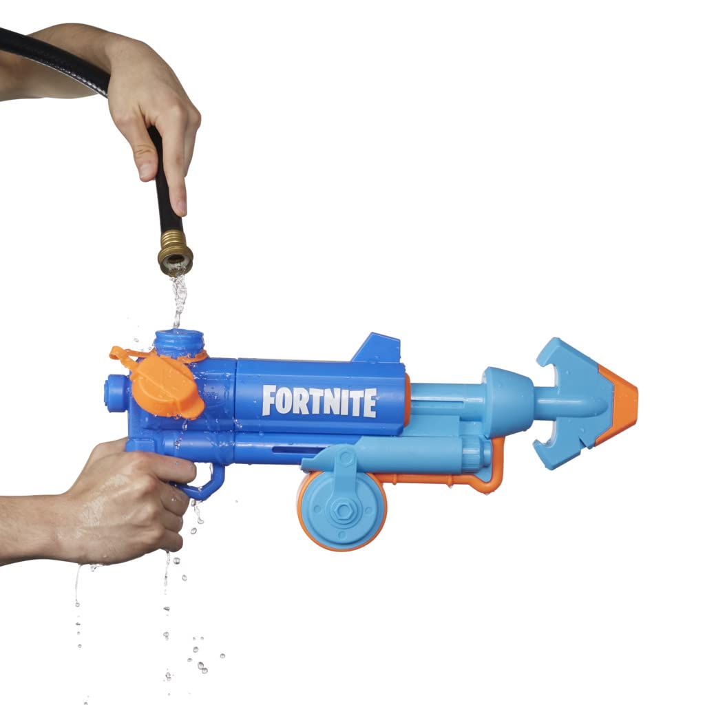 Nerf Super Soaker Fortnite HG Water Blaster – Pump-Action Outdoor Water Battles