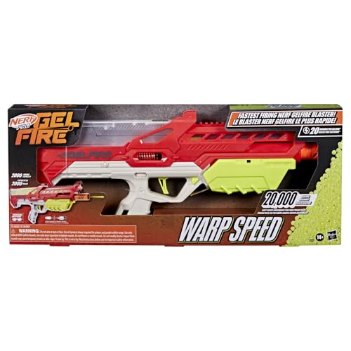 NER GELFIRE WARP Speed by Nerf – High-Performance Dart Blaster