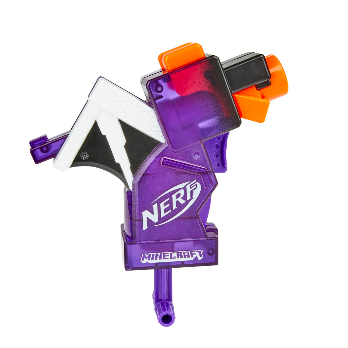 Nerf MicroShots Minecraft Ender Dragon Blaster — Mini Dart Blaster with 2 Elite Darts