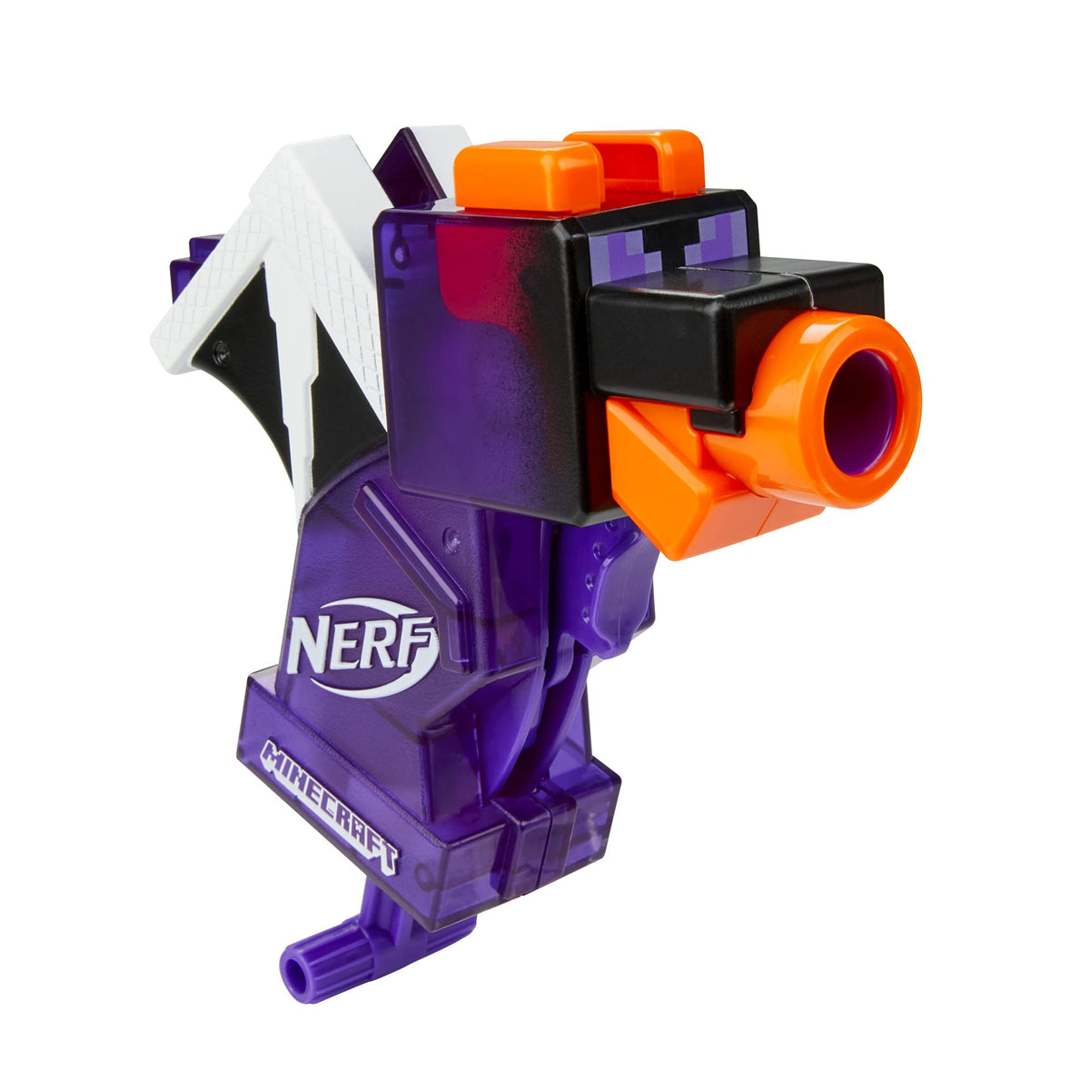 Nerf MicroShots Minecraft Ender Dragon Blaster — Mini Dart Blaster with 2 Elite Darts