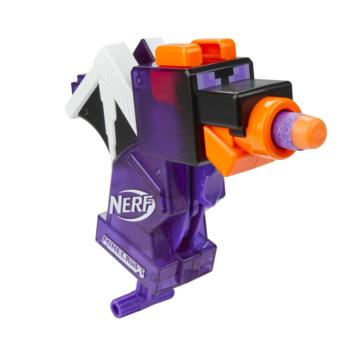 Nerf MicroShots Minecraft Ender Dragon Blaster — Mini Dart Blaster with 2 Elite Darts