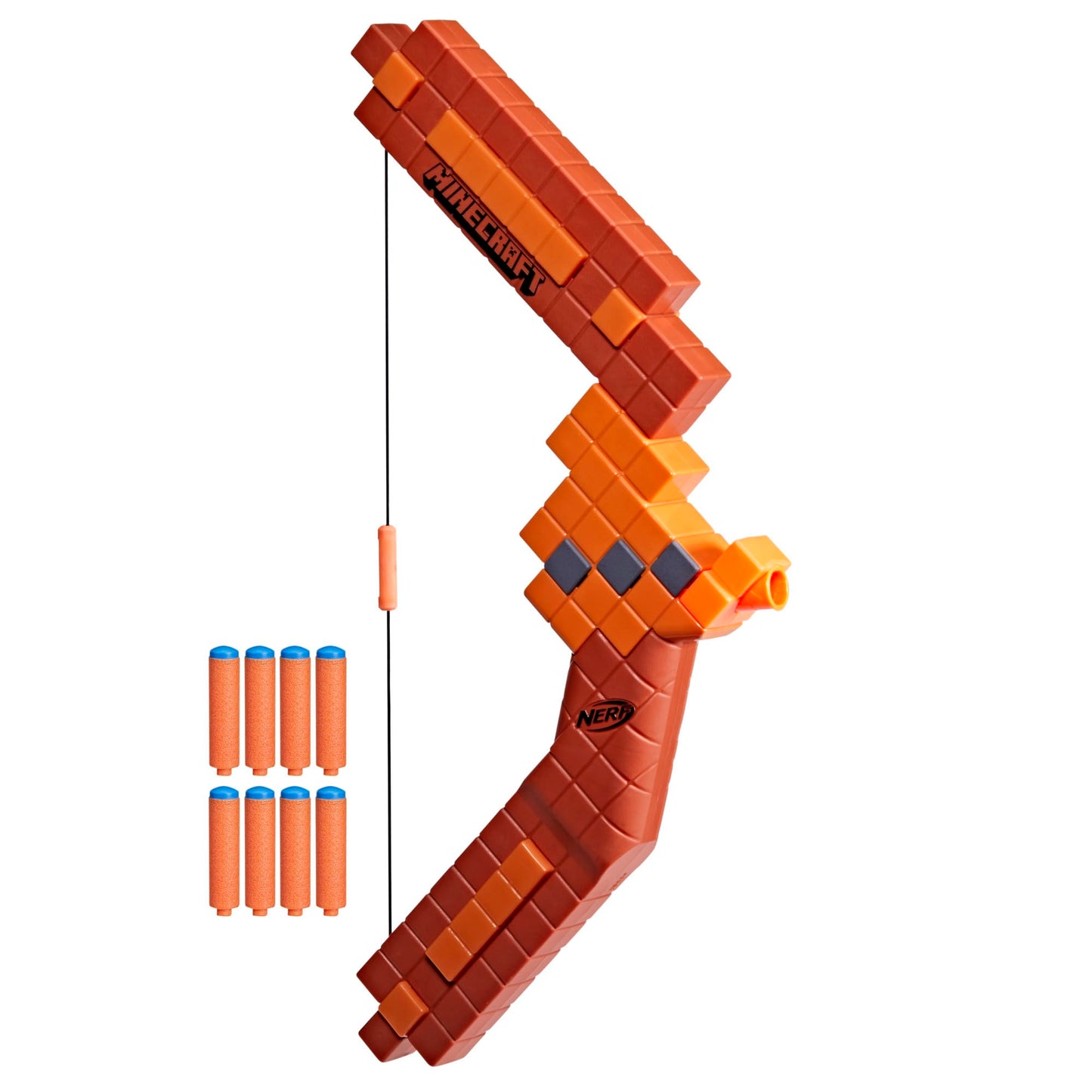 Nerf Minecraft Bow Dart Blaster with 8 N1 Darts | Officially Licensed