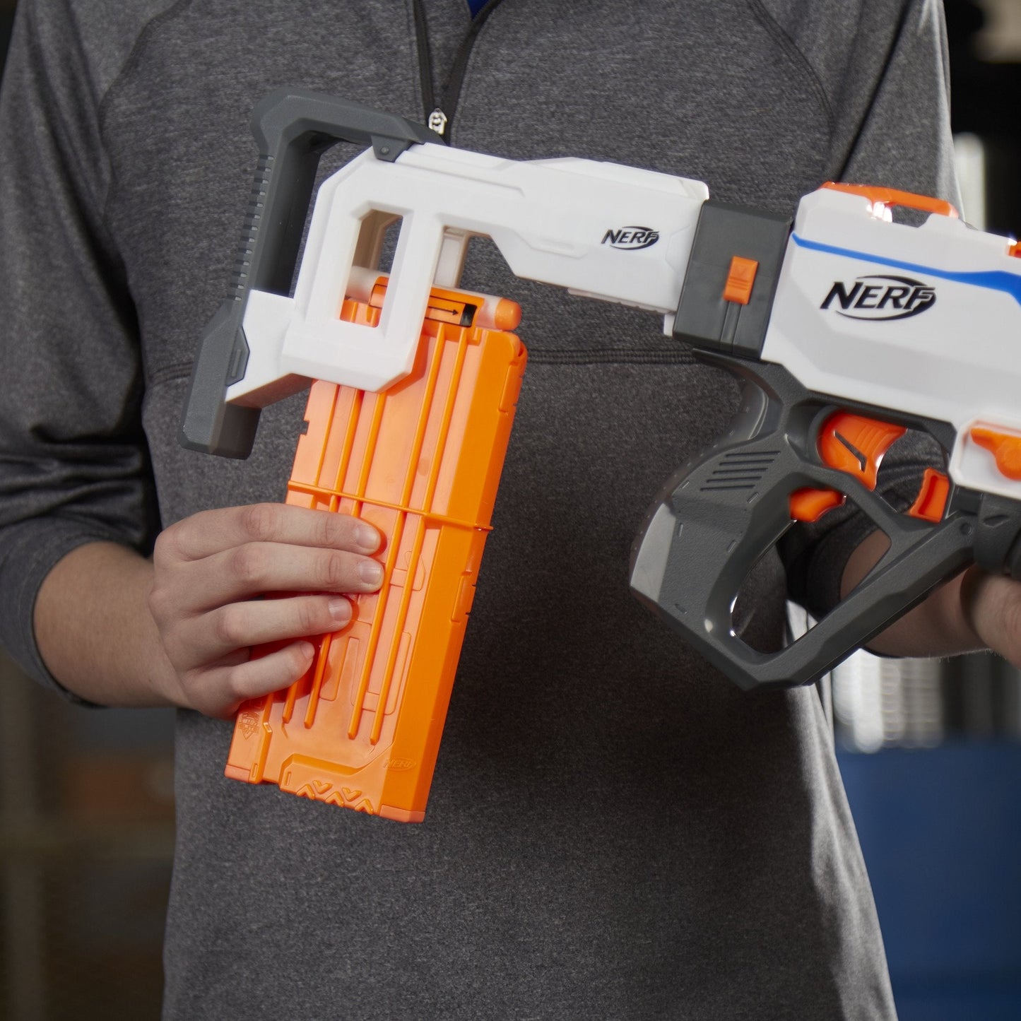 NERF Modulus Regulator Fully Motorized Blaster with 3 Firing Modes (Amazon Exclusive)
