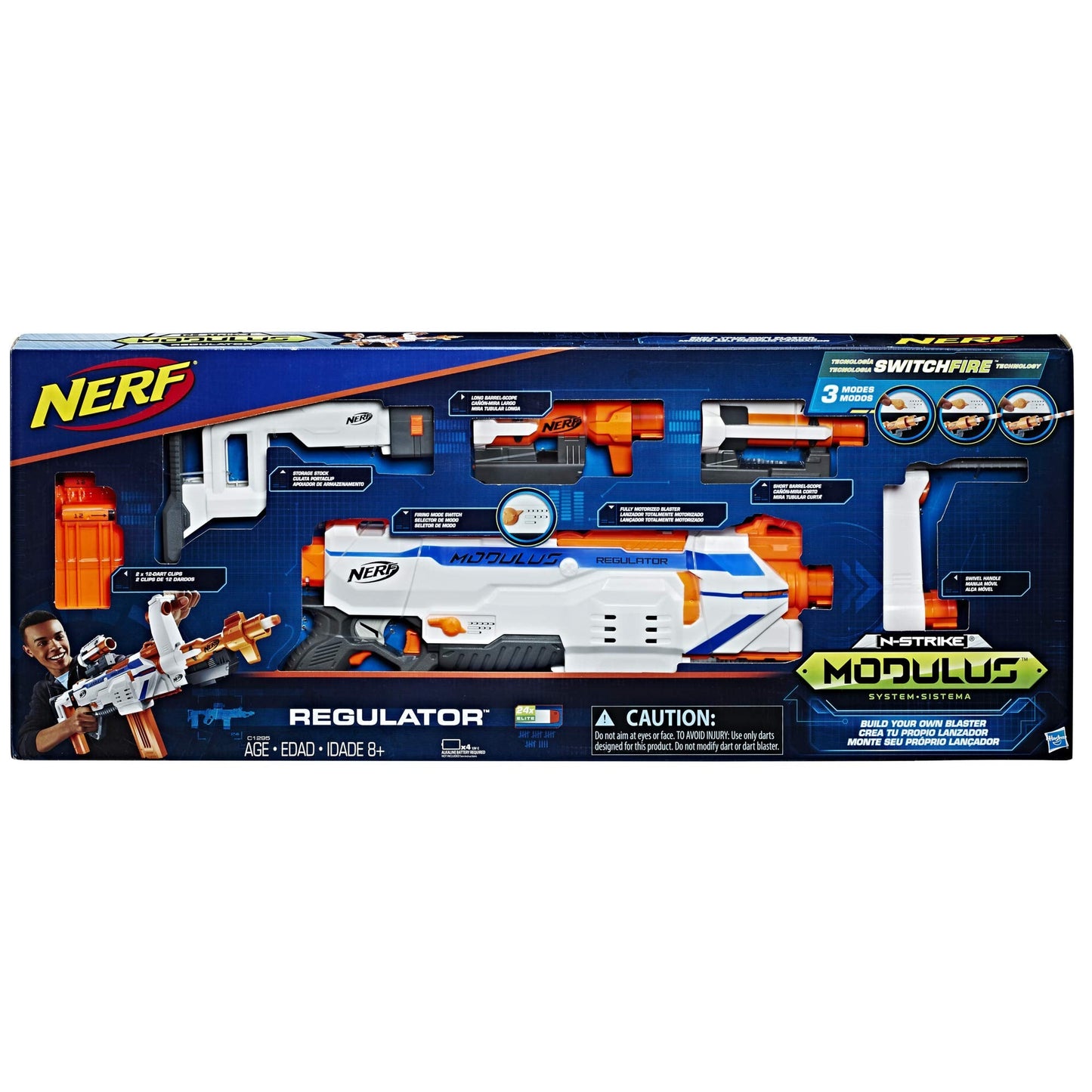Nerf Modulus Regulator: Fully Automatic Blaster with SwitchFire Modes