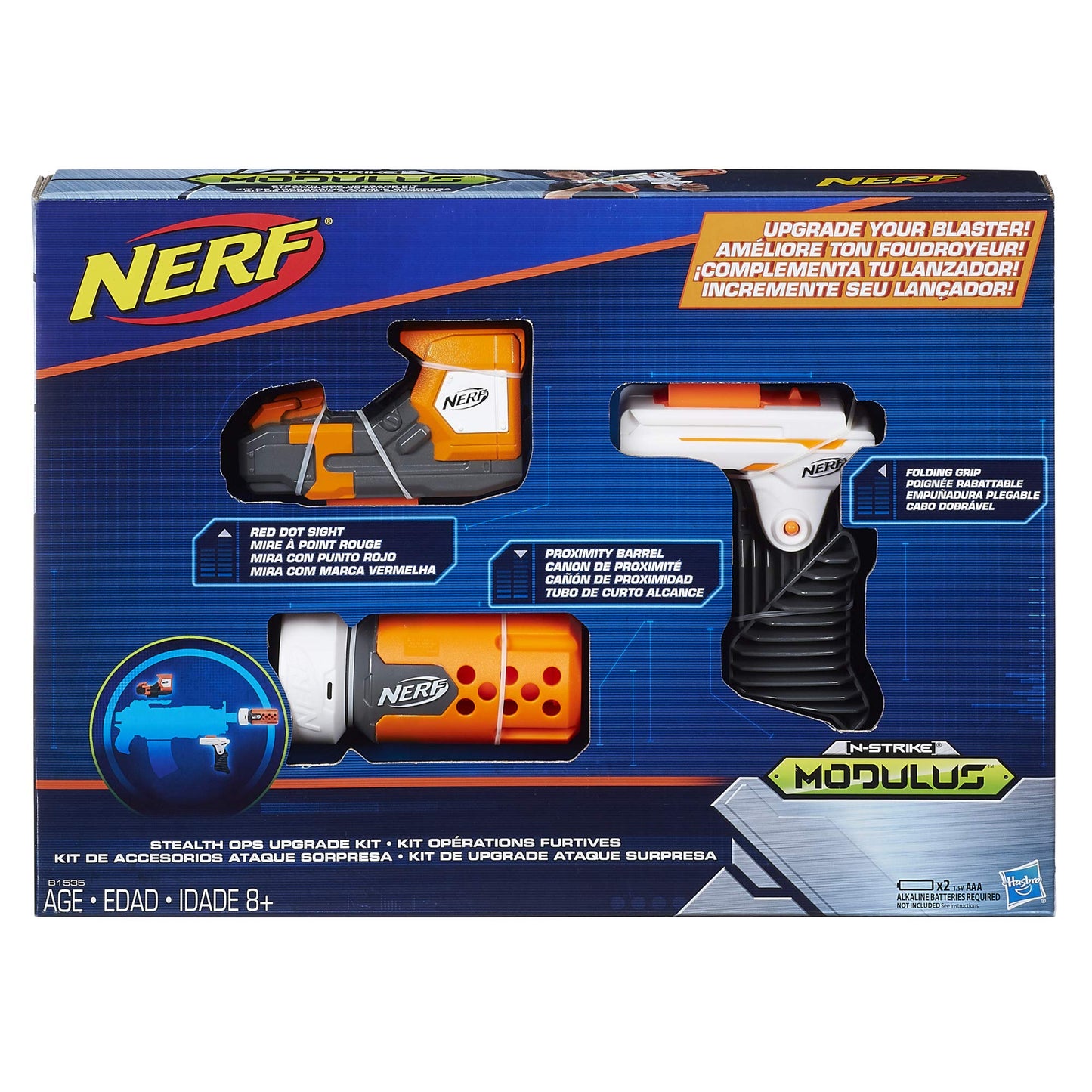 Nerf Modulus Stealth Upgrade Kit – Modular Blaster Customization