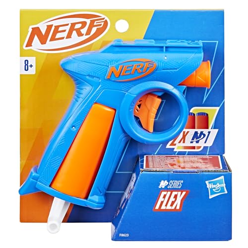 NERF N Series Flex Blaster – Compact Stealth Dart Blaster with N1 Darts