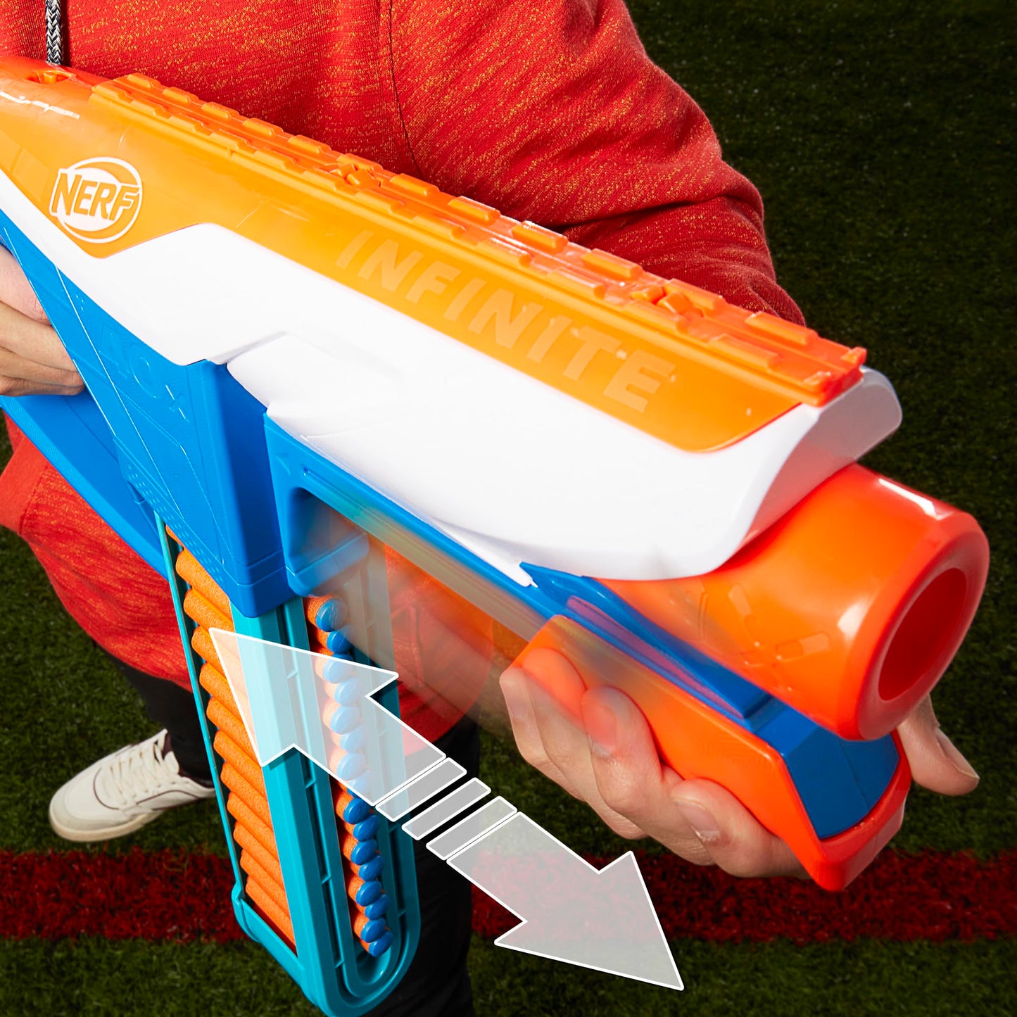 Nerf N Series Infinite Dart Blaster | 40-Dart Battle Belt + 80 N1 Darts
