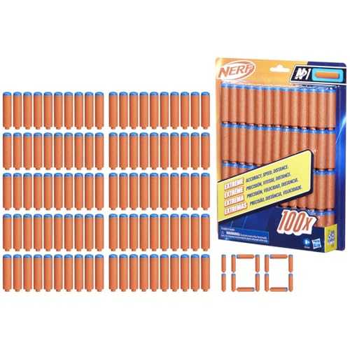 Nerf N Series N1 Darts – 100-Pack for N Series Blasters | Outdoor Nerf Battles