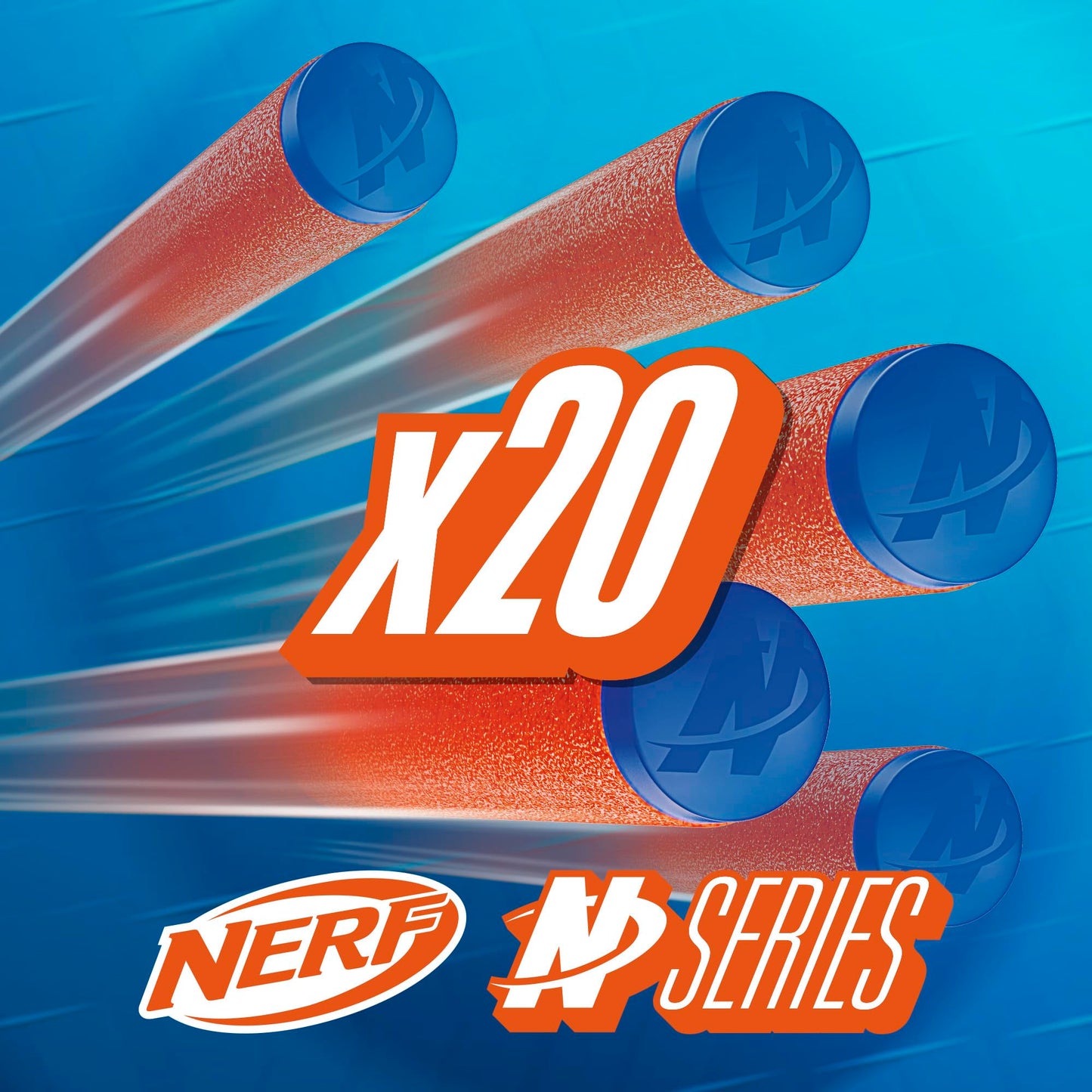 Nerf N Series N1 Darts – 20-Pack Refills for N Series Blasters