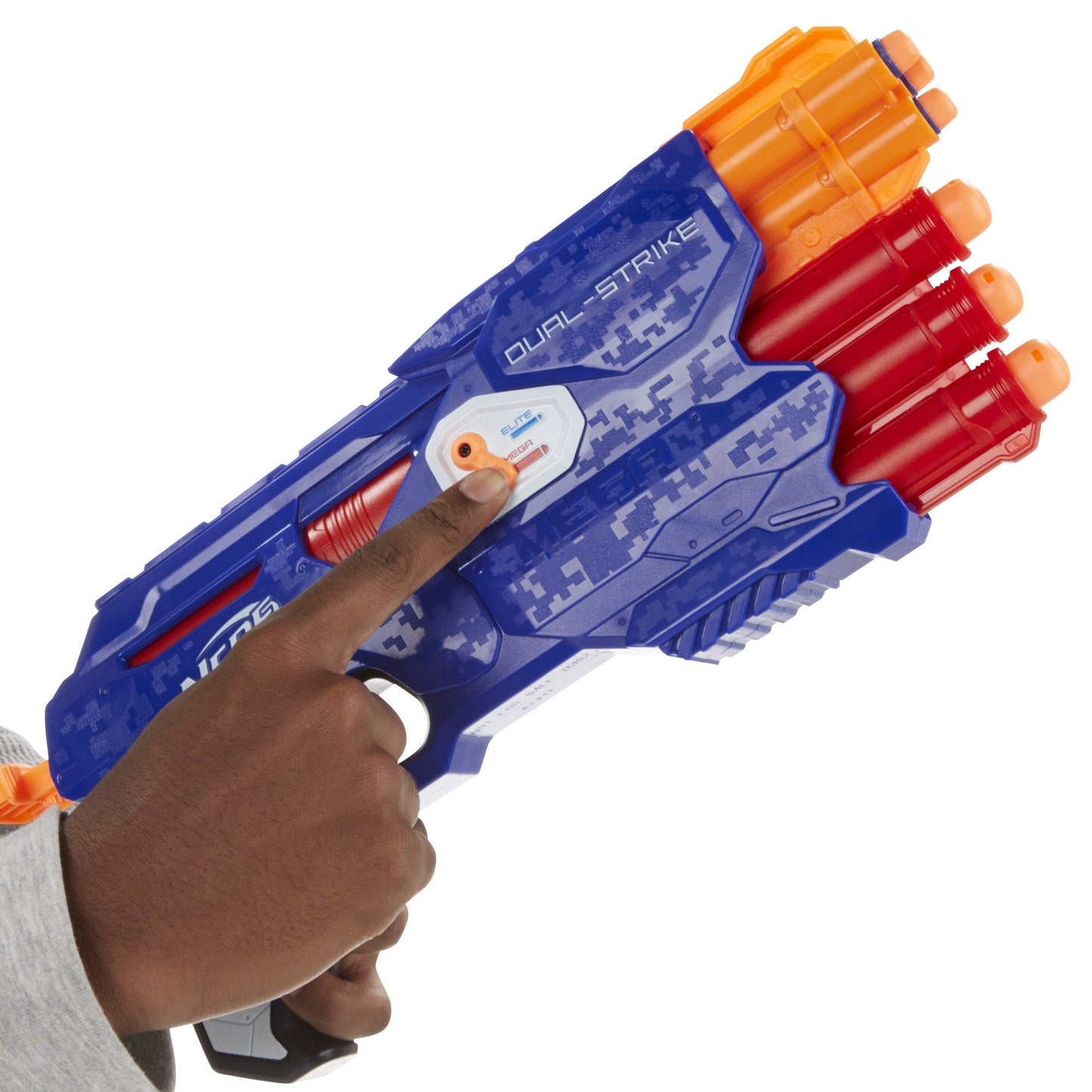 Nerf N-Strike Elite Dual-Strike Blaster Toy – Fast Dart Blasting Action