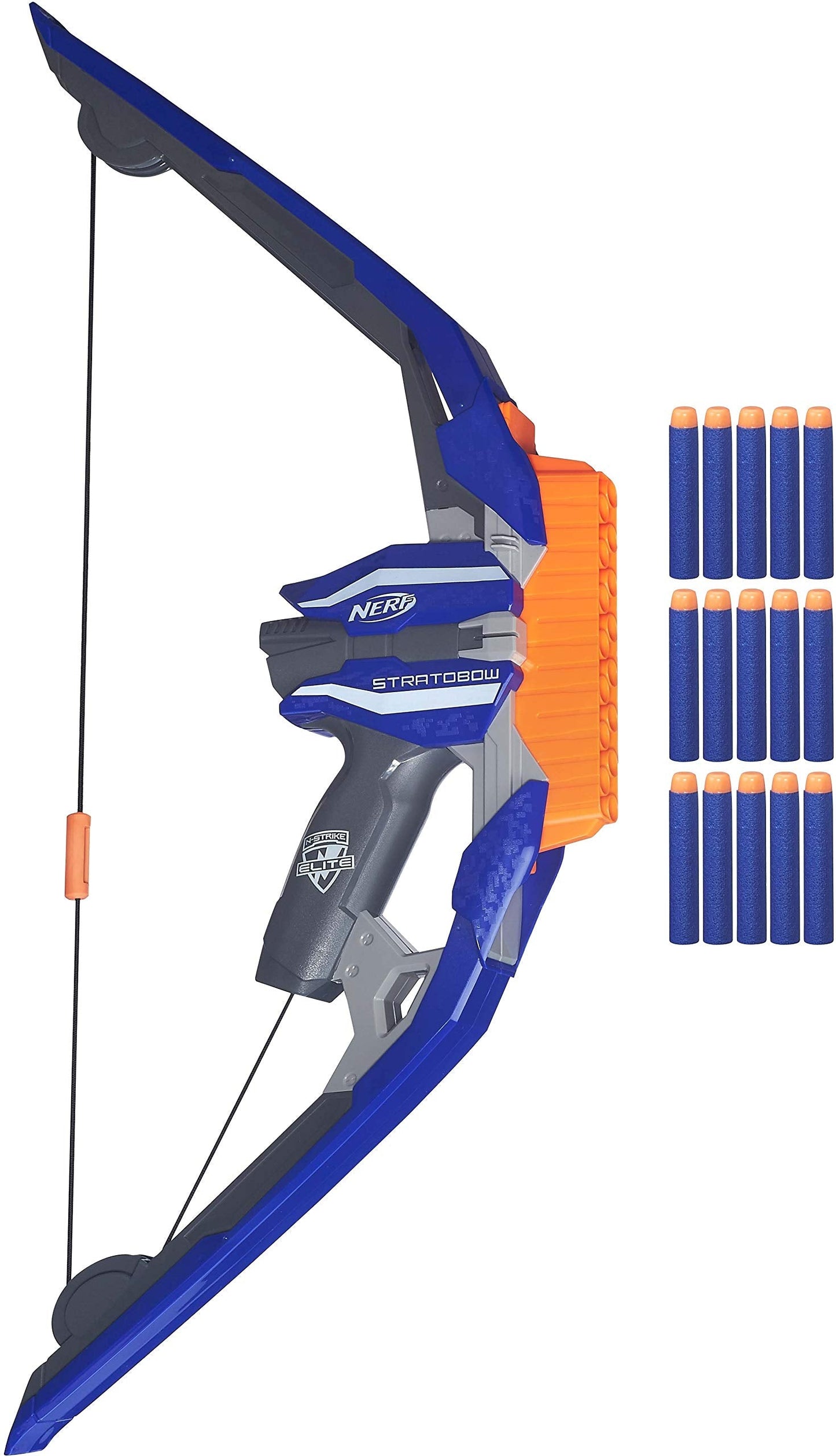 NERF N-Strike StratoBow Bow - Fast Dart Blaster for Outdoor Play