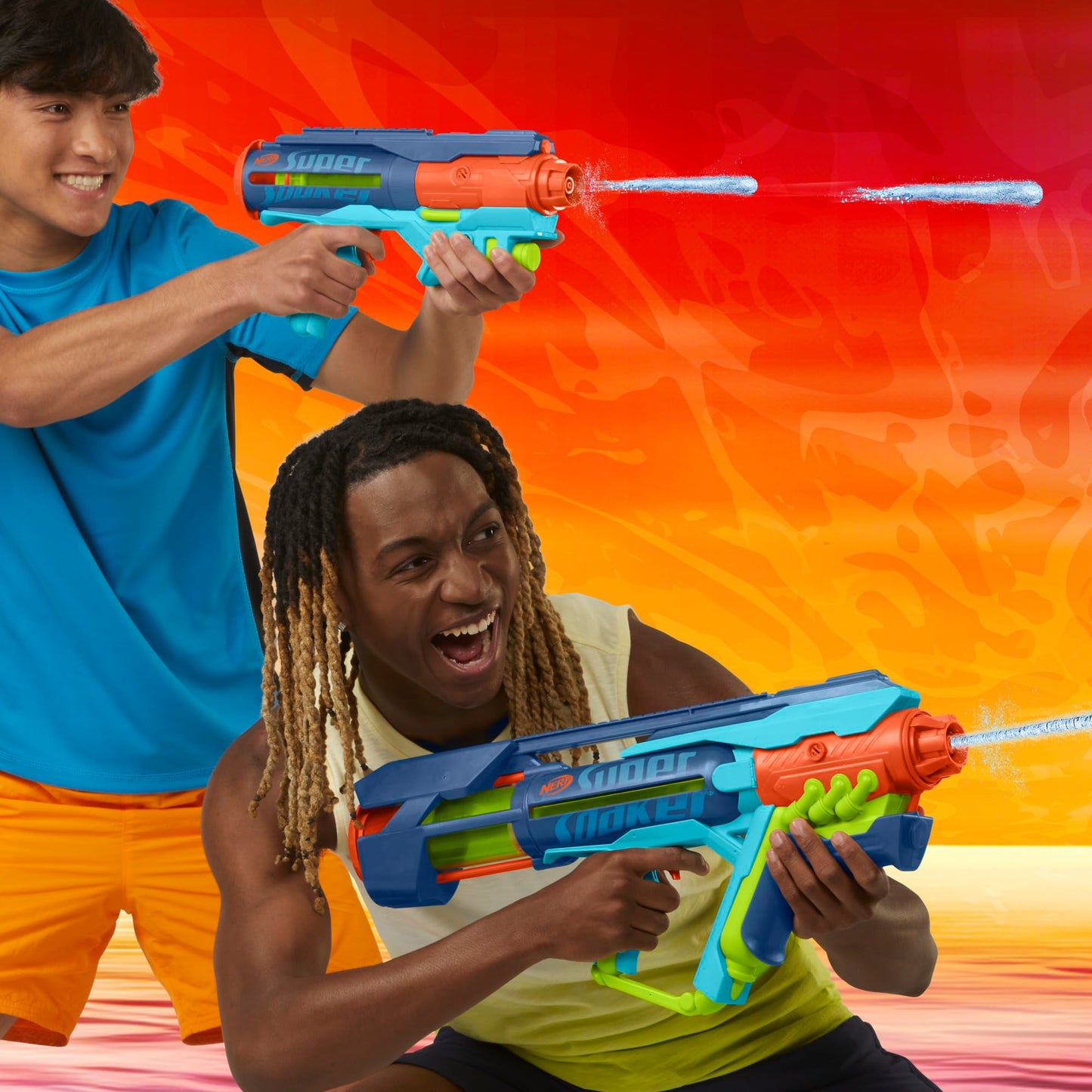 Nerf Super Soaker Power Drench Water Blaster – High-Performance Pressurized Blasting | Easy Fill Station | Ages 8+