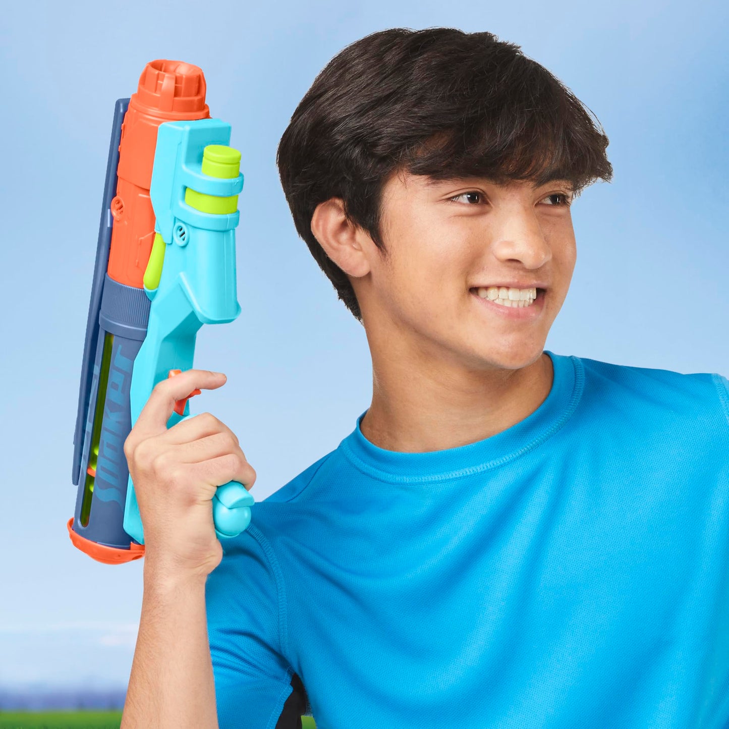 Nerf Super Soaker Power Drench Water Blaster – High-Performance Pressurized Blasting | Easy Fill Station | Ages 8+