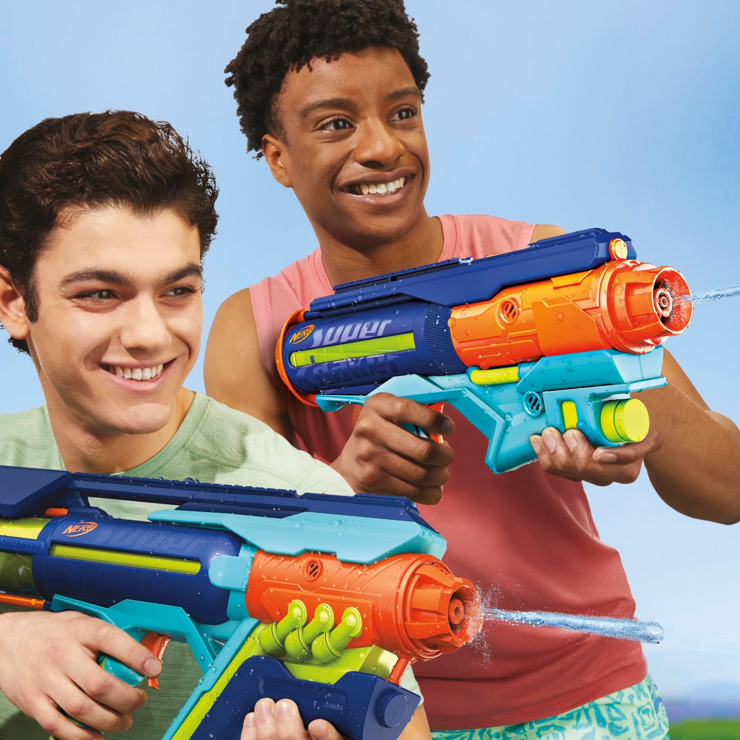 Nerf Super Soaker Power Drench Water Blaster – High-Performance Pressurized Blasting | Easy Fill Station | Ages 8+
