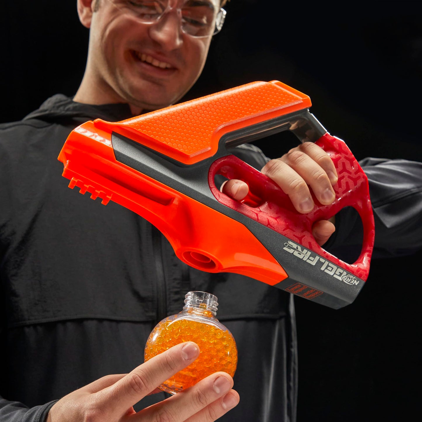 Nerf Pro Gelfire Uproar Full Auto Blaster – 150 FPS, 10,000 Rounds, 400-Hopper