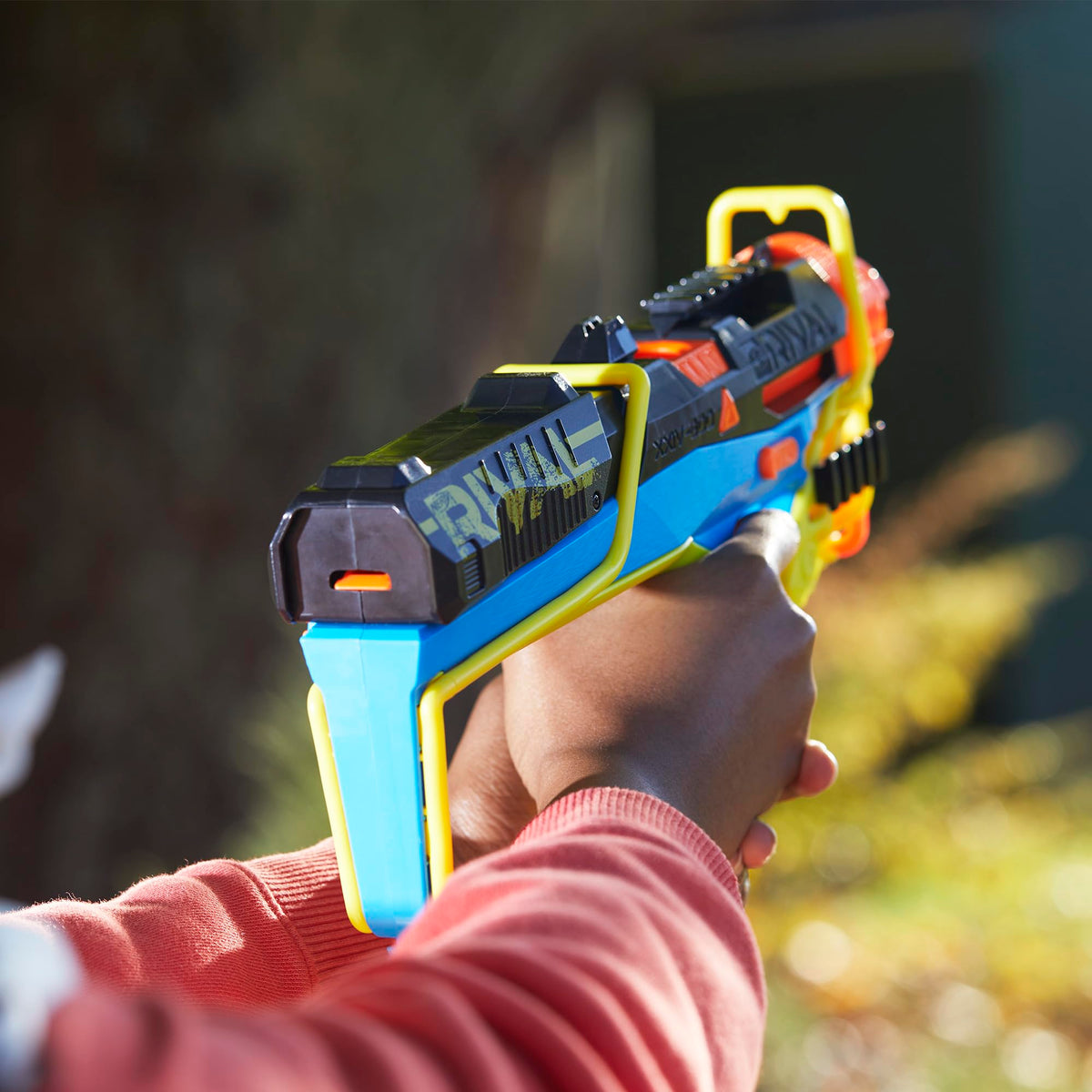 Nerf Rival Mirage XXIV-800 Blaster – 90 FPS, 2 Loading Modes, 8-Round Magazine + 10 Accu-Rounds