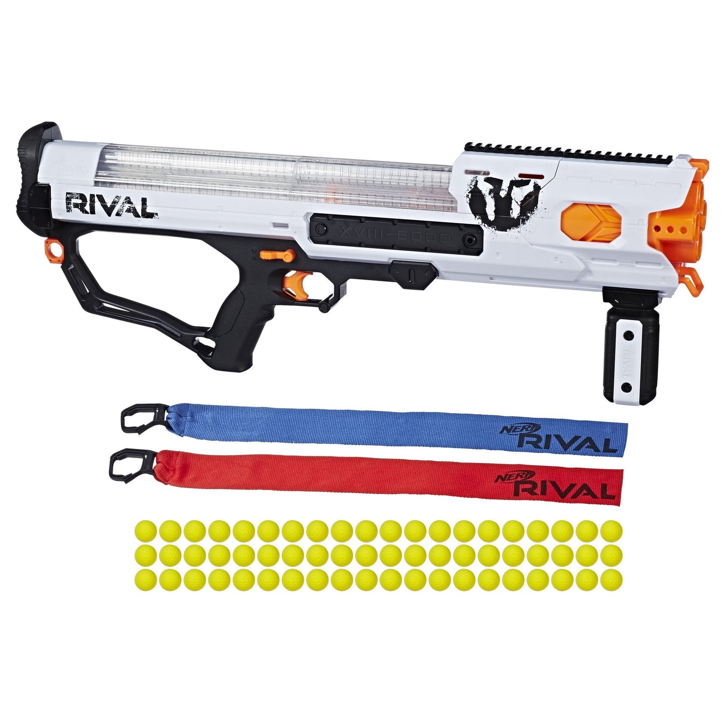 Nerf Rival Phantom Corps Hades XVIII-6000 Blaster – 60-Round Magazine, Flags, Ages 14+ (Amazon Exclusive)