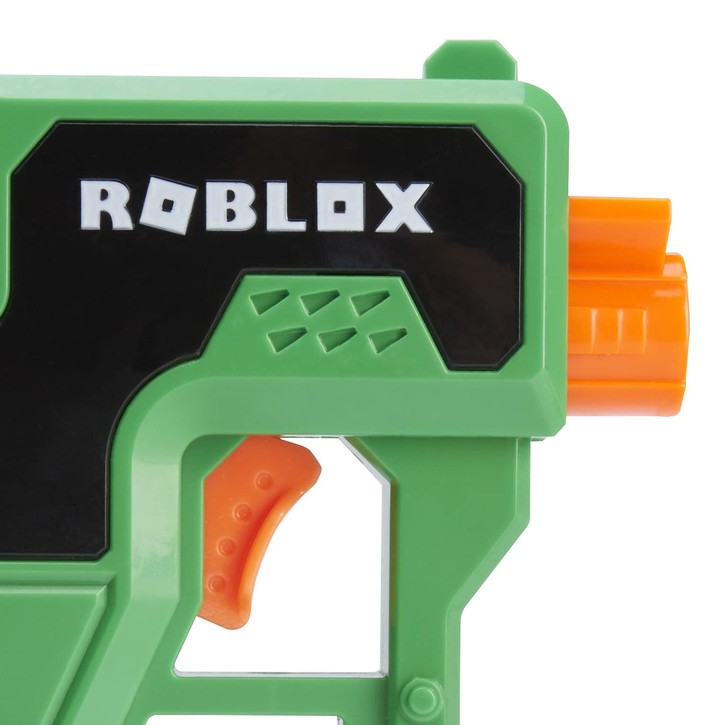 NERF Roblox Phantom Forces Boxy Buster Dart Blaster with Pull-Down Priming & In-Game Code