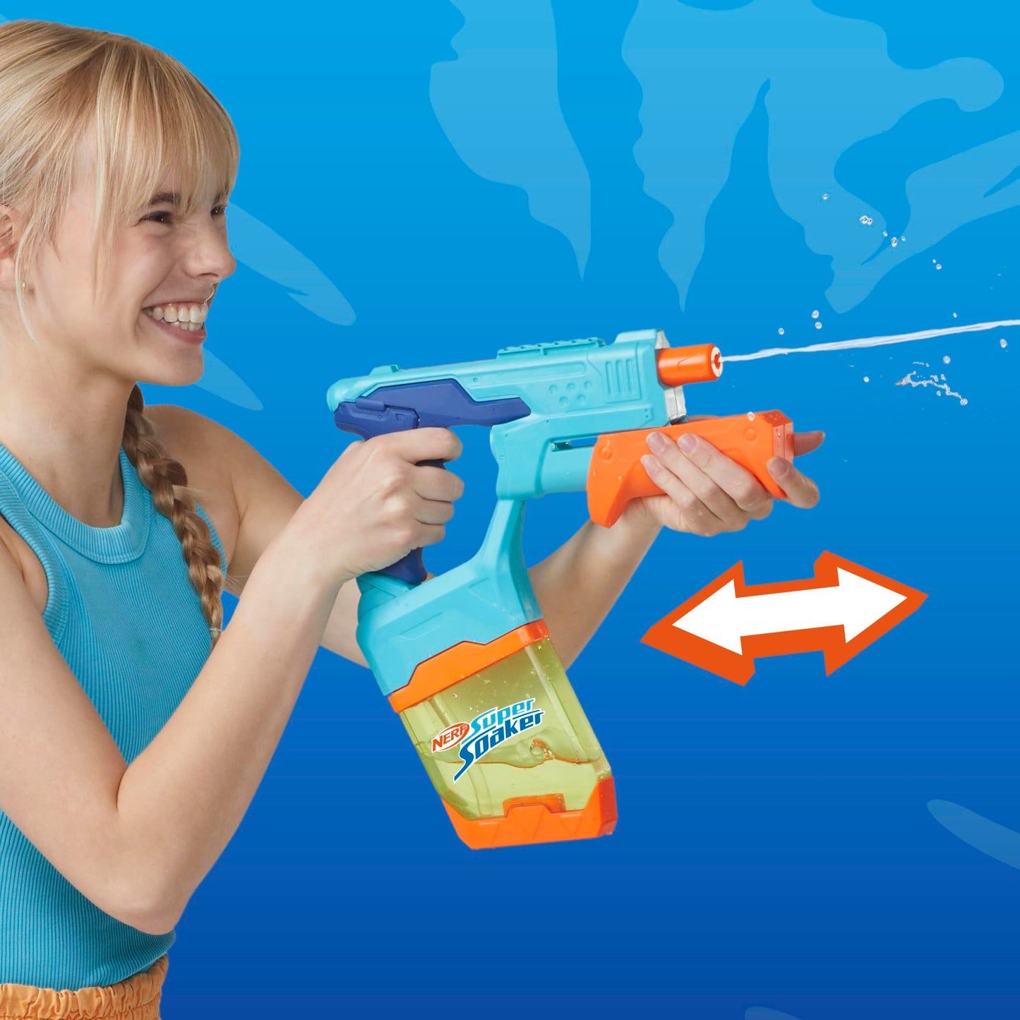 Nerf Super Soaker Dunk-Fill 2-Pack – 2 Water Blasters with Instant Fill Tanks