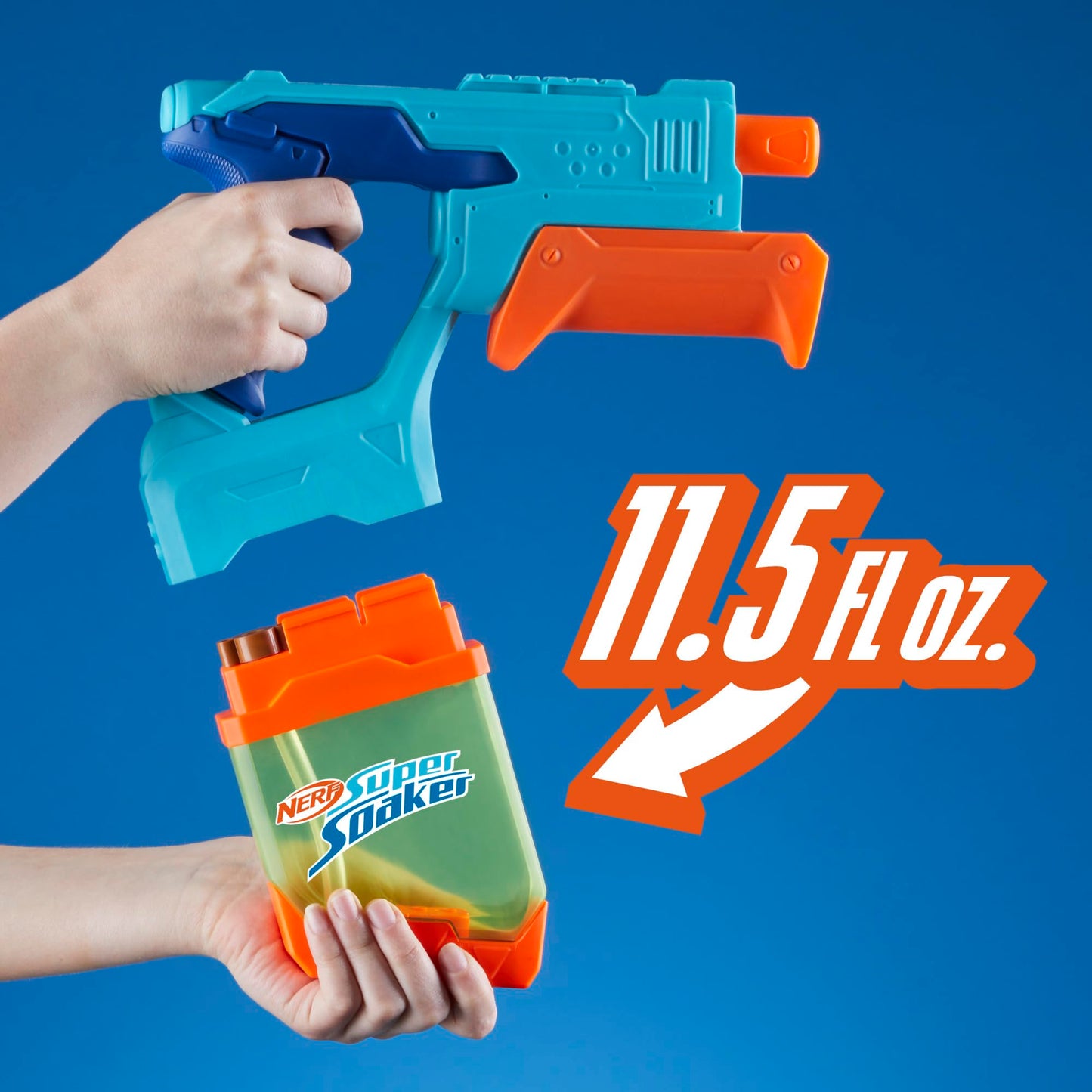 Nerf Super Soaker Dunk-Fill 2-Pack – 2 Water Blasters with Instant Fill Tanks