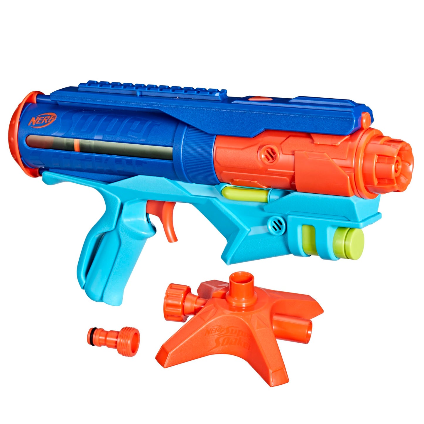 Nerf Super Soaker Power Drench Water Blaster – High-Performance Pressurized Blasting | Easy Fill Station | Ages 8+