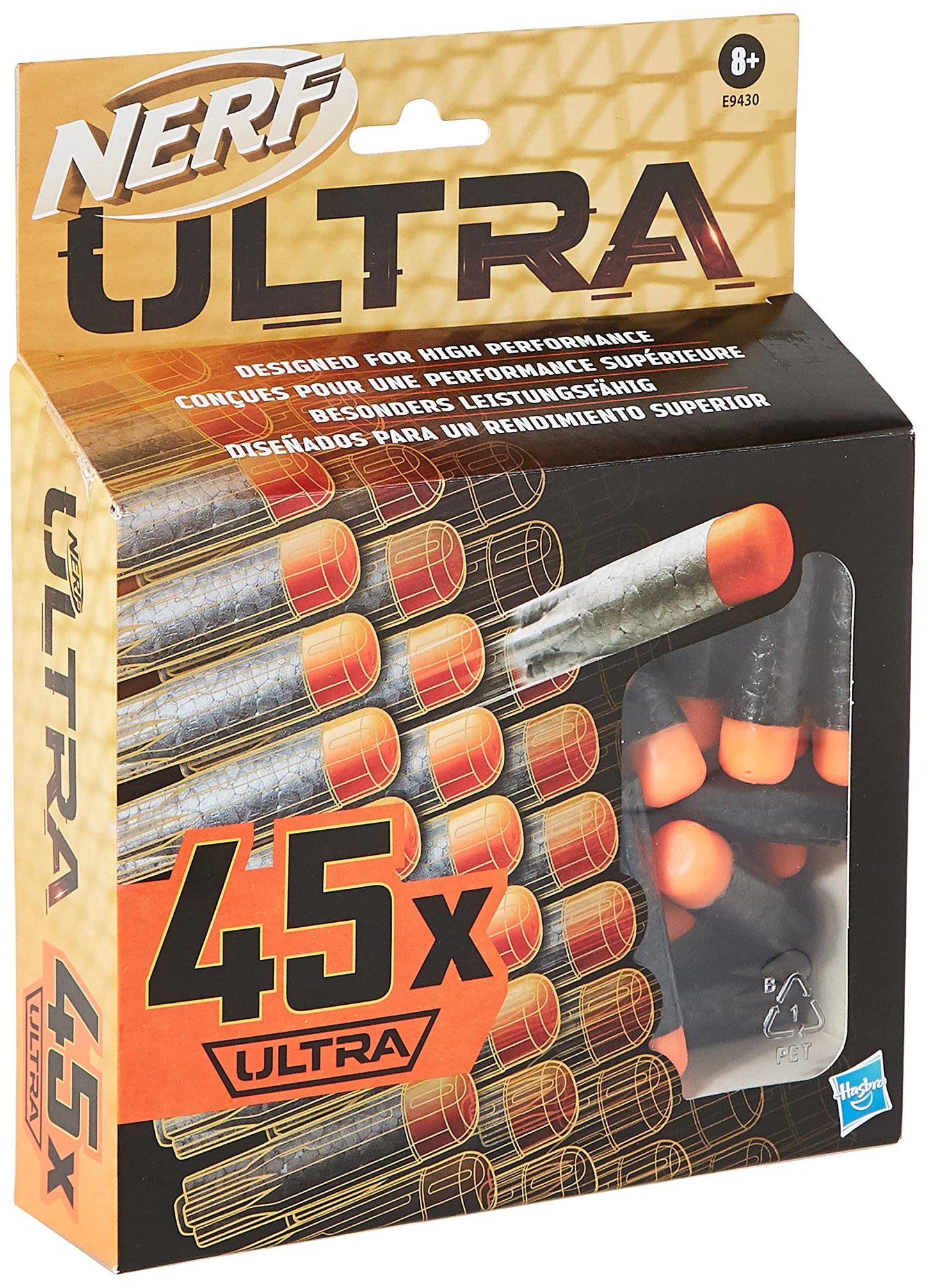 Nerf Ultra 45-Dart Refill Pack — 45 Official Darts for Ultra Blasters