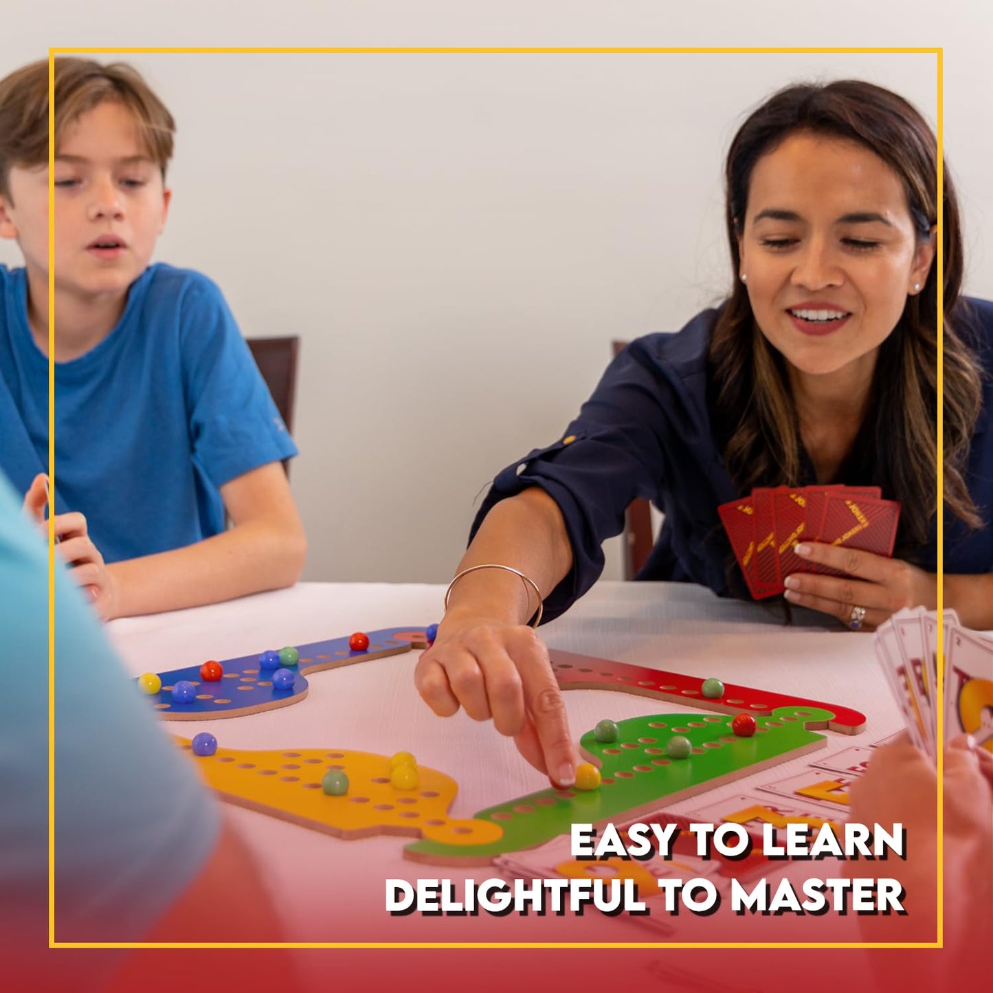 Nerkin Games Rolling Jokers – Premium Wooden Jokers & Marbles Game for Family Fun | Ages 8+