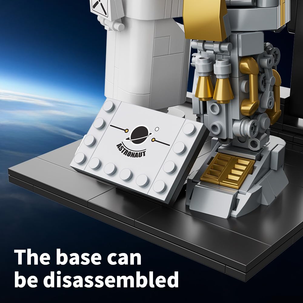 NETEHU Space Astronaut Building Block Set – 880 Pieces, Gift for Ages 6-14 & Adults